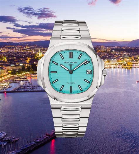 patek philippe tiffany and co blue|patek philippe turquoise dial.